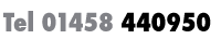 Tel 01458 440950
